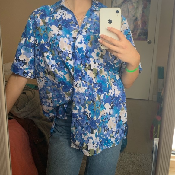 Floral Vintage button up - Picture 1 of 2